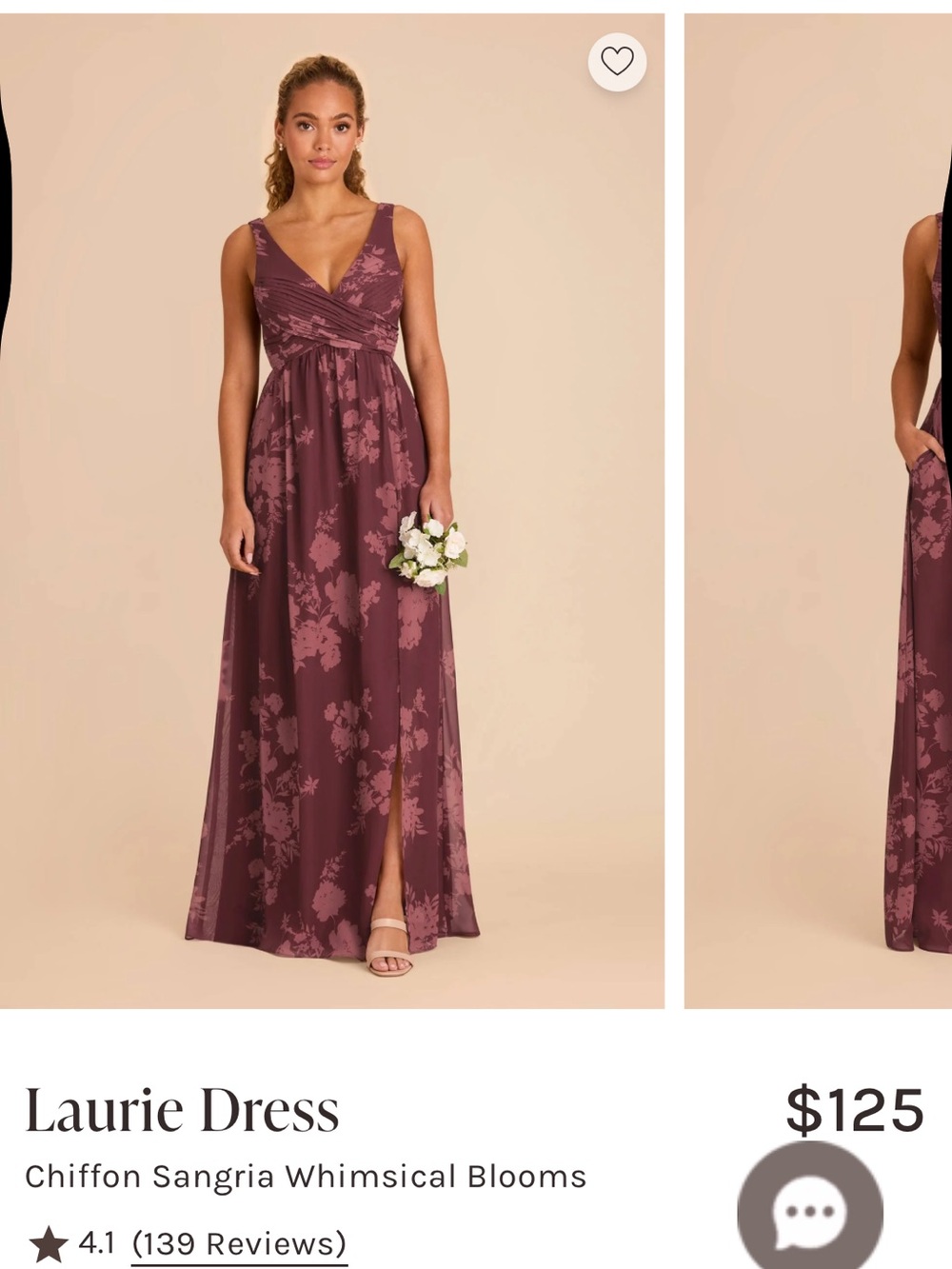 Birdy Grey Laurie Dress in Sangria Floral